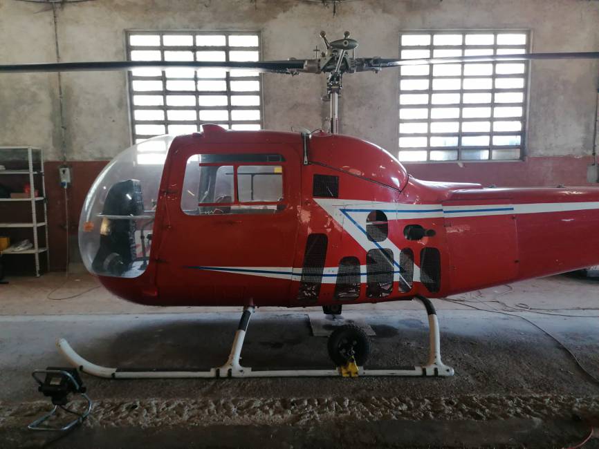 Bell 47J Ranger 2x project full